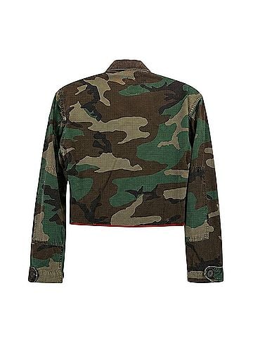 Riley camo cropped Jacket (view 2)