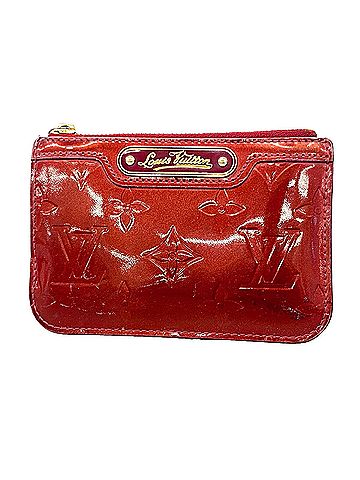 Louis Vuitton Louis Vuitton Vernis Pochette Clé NM M93559 Pomme d'Amour Women's Wallet/Coin Case (view 1)