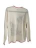 Johnny Was Ivory Pink Blue Pullover Sweater Size L - photo 2