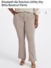 Democracy Solid Tan Casual Pants Size 16 - photo 4