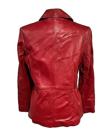 Liz Claiborne Leather Jacket (view 2)