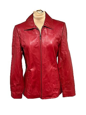 Liz Claiborne Leather Jacket (view 1)