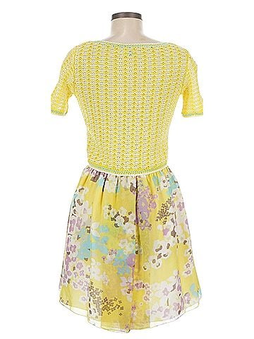 M Missoni Crochet and Silk Casual Dress (view 2)
