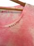 LoveShackFancy 100% Cotton Tie-dye Pink T-Shirt Size XXL - photo 3