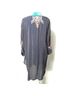 Johnny Was 100% Cupramonium 100% Polyester Gray Blouse Size M - photo 4
