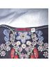 Johnny Was 100% Cupramonium 100% Polyester Gray Blouse Size M - photo 3