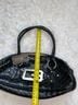 Guess 100% Patent Leather Camo Black Shoulder Bag One size - photo 8