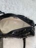 Guess 100% Patent Leather Camo Black Shoulder Bag One size - photo 6
