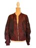 Charlotte Russe 100% Polyester Burgundy Jacket Size L - photo 1