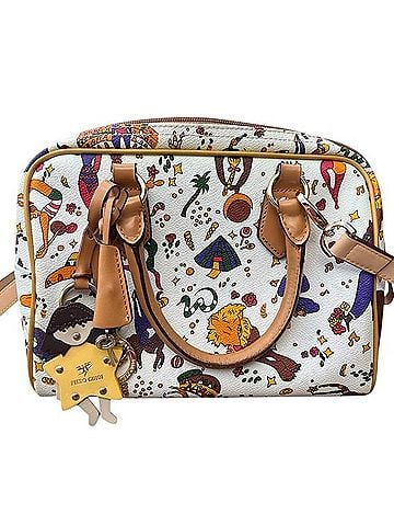 Piero Guidi Magic Circus Bauletto Piccolo Leather Crossbody Bag (view 1)