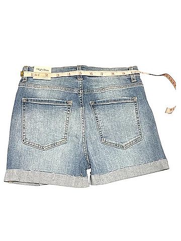 SNEAK PEEK High Rise Jean Shorts Casual Pants (view 2)