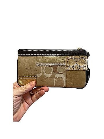 Coach F40251 Leather Wristlet (view 2)