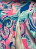 Lilly Pulitzer Paisley Blue Pink White Green Skort Size XL - photo 5
