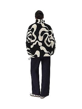 Cider OVERSIZED PRINTED FLEECE ZIP UP JACKET Jacket (view 2)