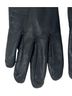 Michael Kors 100% Leather 100% Polyester Solid Black Gloves One size - photo 3