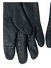 Michael Kors 100% Leather 100% Polyester Solid Black Gloves One size - photo 12