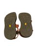 Chaco Print Orange Black Sandals Size 7 - photo 2