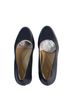 Clarks 100% Leather Solid Blue Heels Size 7 - photo 2