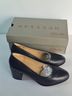 Clarks 100% Leather Solid Blue Heels Size 7 - photo 3