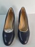 Clarks 100% Leather Solid Blue Heels Size 7 - photo 7