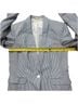 Rag & Bone 72% Cotton 22% Linen 100% Cotton 32% Silk Stripes Blue Blazer Size 4 - photo 14