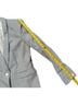 Rag & Bone 72% Cotton 22% Linen 100% Cotton 32% Silk Stripes Blue Blazer Size 4 - photo 8