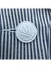 Rag & Bone 72% Cotton 22% Linen 100% Cotton 32% Silk Stripes Blue Blazer Size 4 - photo 13