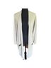 DONNI Stripes Gray White Casual Sweaters One size - photo 1