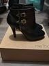 Me Too Black Gold Ankle Boots Size 9 1/2 - photo 3