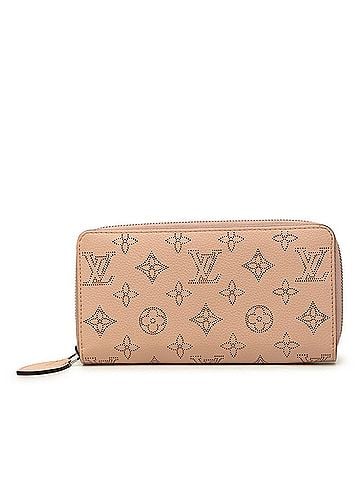 Louis Vuitton Louis Vuitton Monogram Mahina Zippy Wallet Round Zip Long M61868 Magnolia Leather Women's LOUIS VUITTON (view 1)