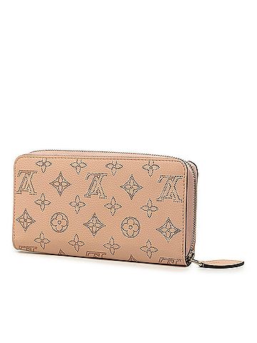 Louis Vuitton Louis Vuitton Monogram Mahina Zippy Wallet Round Zip Long M61868 Magnolia Leather Women's LOUIS VUITTON (view 2)