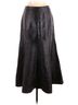 Metrostyle 100% Leather Black Leather Skirt Size 12 (tall) - photo 2