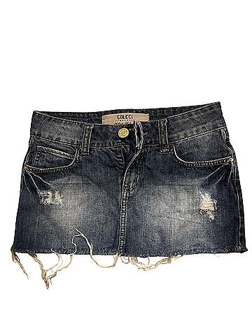 Colcci Denim Skirt (view 1)