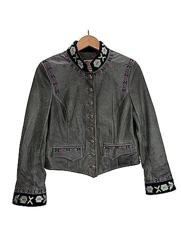 Double D Ranch Leather Jacket (view 1)