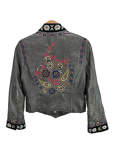 Double D Ranch Leather Jacket (view 2)
