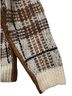 The Great. Plaid Brown Black Ivory Cardigan Size 1 - photo 14