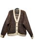The Great. Plaid Brown Black Ivory Cardigan Size 1 - photo 6