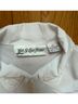 Yves St. Clair 100% Polyester White Short Sleeve Blouse Size 4 (petite) - photo 3