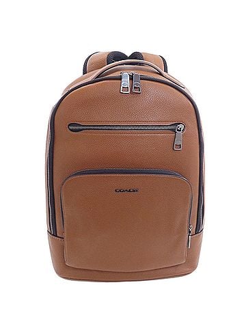 Coach Coach CZ391 Ethan Backpack, Leather Rucksack, Daypack for Men (view 1)