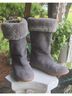J.Crew 100% Suede Gray Boots Size 9 - photo 8