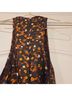 Baum Und Pferdgarten Floral Brown Cocktail Dress Size 8 - photo 7