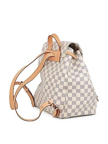 Louis Vuitton Louis Vuitton Damier Azur Speron Backpack N41578 LOUIS VUITTON Handbag (view 2)