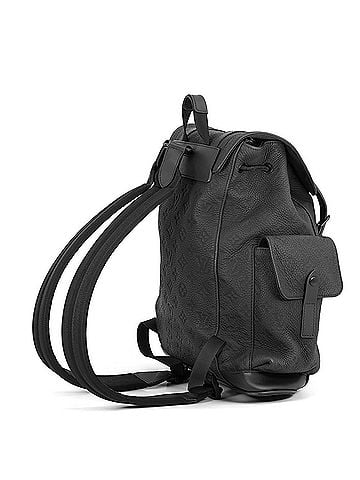 Louis Vuitton Louis Vuitton Monogram Taurillon Christopher PM Backpack M20899 LOUIS VUITTON Handbag Black Men's (view 2)