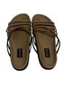 ROAM 100% Vegan Leather Brown Tan Sandals Size 8 - photo 1