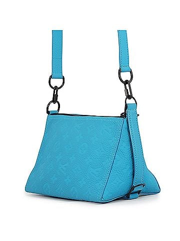 Louis Vuitton Louis Vuitton Shoulder Bag Monogram Taurillon Triangle M55925 2020 Osaka Midosuji Store Limited Edition Black Men's Handbag LOUIS VUITTON (view 2)