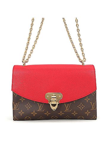 Louis Vuitton Louis Vuitton Monogram Saint-Placide Shoulder Bag M43713 LOUIS VUITTON Red Handbag (view 1)