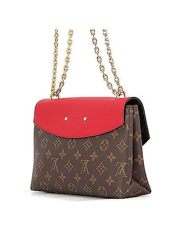 Louis Vuitton Louis Vuitton Monogram Saint-Placide Shoulder Bag M43713 LOUIS VUITTON Red Handbag (view 2)