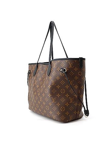 Louis Vuitton Louis Vuitton Tote Bag, Monogram Grain Leather, Neverfull Inside Out MM M28351, Reversible, Black. Handbag for Women. LOUIS VUITTON (view 2)