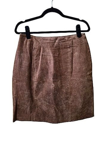 Savannah Leather Skirt (view 1)