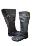 FRYE 100% Leather Black Boots Size 7 - photo 1
